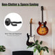 TheLAShop 8 Pcs Wall Mount Guitar Bass Hanger Holder Hook Display Image