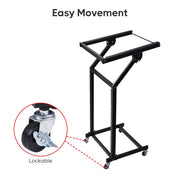 TheLAShop 12U Solid Steel Audio Mixer Rack 19" AV Cart Image