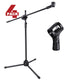 TheLAShop Mic Stand Boom Arm Adjustable Height 2'8" to 5'11", 4ct/pack Image