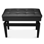 TheLAShop Piano Bench with Storage Adjustable Duet Seat Image