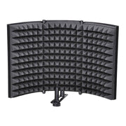 TheLAShop 3-Fold Studio Microphone Isolator Foam Panel Vocal Absorber Image