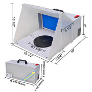 TheLAShop Airbrush Hobby Paint Spray Booth with Fan Filter Image