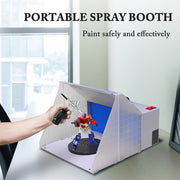 TheLAShop Airbrush Hobby Paint Spray Booth with Fan Filter Image