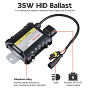 TheLAShop 12V 35W/ 55W 2pcs Universal Xenon HID Ballast Replacement Opt Image