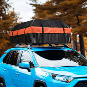 TheLAShop Waterproof Roof Bag for Cars without Rails Rack 2-Way Image