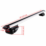 TheLAShop Universal 48" Car Top Luggage Cross Bar Roof Rack Cargo Image