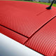 TheLAShop Red Carbon Fiber Wrap 98ft x 5ft 3D Car Vinyl Sticker Roll Image