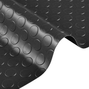 TheLAShop Garage Flooring Mat Coin Rolls Vinyl Flooring 5x13 ft, Black Image