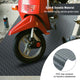 TheLAShop 6x3ft Garage Flooring Mat Diamond Rolls Vinyl for Motorcycle Image