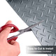 TheLAShop 4.6x20ft Garage Flooring Mat Diamond Rolls (1/8" Thick) Image