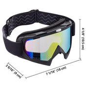 TheLAShop Bendable Dirt Bike Goggles Motocross ATV Glasses Image