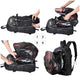 TheLAShop Motorcycle Backpack with Helmet Holder Large Capacity Image