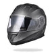 TheLAShop Modular Helmet RUN-M3 Flip Up DOT Gray, S(55-56cm) Image