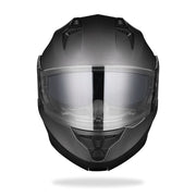 TheLAShop Modular Helmet RUN-M3 Flip Up DOT Gray, XL(61-62cm) Image