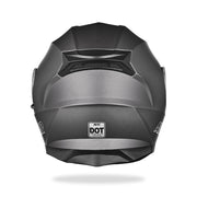 TheLAShop Modular Helmet RUN-M3 Flip Up DOT Gray, XXL(63-64cm) Image