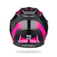 TheLAShop Modular Helmet RUN-M3 Flip Up DOT Black Pink, XXL(63-64cm) Image