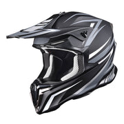 TheLAShop Black DOT Full Face Adult Offroad Helmet MX ATV Dirt Bike S-XL Image