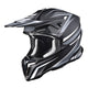 TheLAShop Black DOT Full Face Adult Offroad Helmet MX ATV Dirt Bike S-XL, XL(61-62cm) Image