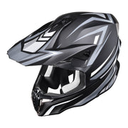 TheLAShop Black DOT Full Face Adult Offroad Helmet MX ATV Dirt Bike S-XL, L(59-60cm) Image