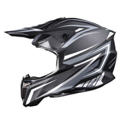 TheLAShop Black DOT Full Face Adult Offroad Helmet MX ATV Dirt Bike S-XL, M(57-58cm) Image