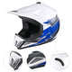 TheLAShop H-VEN12 Youth Dirt Bike Helmet DOT Blue Image