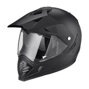 TheLAShop Full Face Dirt Bike Helmet DOT Offroad MX ATV Black, L(59-60cm) Image