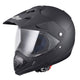 TheLAShop Full Face Dirt Bike Helmet DOT Offroad MX ATV Black, XL(61-62cm) Image