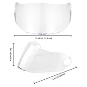 TheLAShop RUN-F Helmet Visor Shield Replacement, Transparent Image