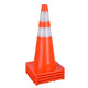 TheLAShop 28" Traffic Cones 4Pcs Reflective Collars Overlap Image