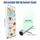 TheLAShop 33" x 79" Economy Rollup Retractable Banner Stand Image