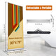 TheLAShop 33" x 79" Aluminum Rollup Retractable Banner Stand Image