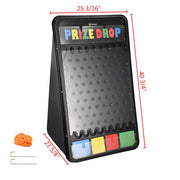 TheLAShop 25"x41" Prize Drop Board Plinking Disk Drop Game w/ Pucks Image