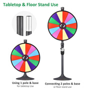 TheLAShop 24" Prize Wheel Tabletop or Floor Stand Image