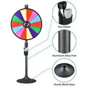 TheLAShop 24" Prize Wheel Tabletop or Floor Stand Image