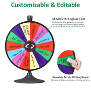 TheLAShop 24" Prize Wheel Tabletop or Floor Stand Image