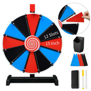 TheLAShop 15 inch Prize Wheel Tabletop Dry Erase, Red Blue Black Image