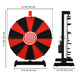 TheLAShop 18" Tabletop Dry Erase Prize Wheel Custom Slots Image