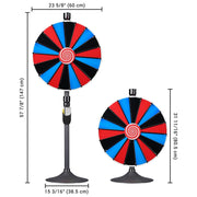 TheLAShop 24" Prize Wheel DIY Slot(18) Floor Stand or Tabletop Image