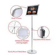 TheLAShop 8.5x11 Adjustable Pedestal Sign Holder Floor Stand Image