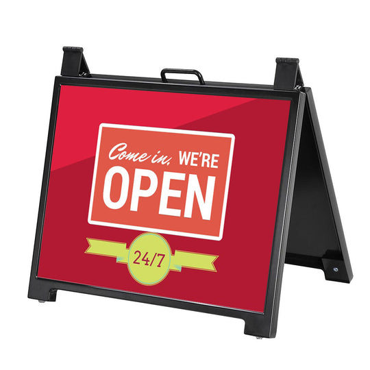 TheLAShop 23"x17" Sandwich Double-Side A Frame Board Sign Sidewalk