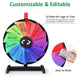 TheLAShop 18" Tabletop Dry Erase Prize Wheel Image