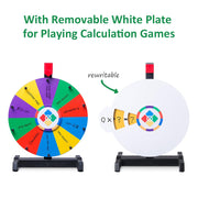 TheLAShop Wheel Math10 Prize Wheel Tabletop 12" 10 Slots Image