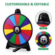 TheLAShop 12" Dry Erase Spin Prize Wheel Image