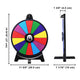 TheLAShop 12" Dry Erase Spin Prize Wheel Image