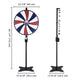 TheLAShop 24" Prize Wheel Floor Stand or Tabletop Patriotic Eagle Image