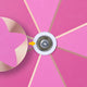 TheLAShop 12" Pink Dry Erase Spin Wheel Game Tabletop Image