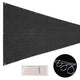 TheLAShop Fence Screen 90% Privacy Fencing Mesh 6'x50' - Black Image