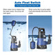 TheLAShop Submersible Dirty Water Pump w/ Float, 1/2HP Image