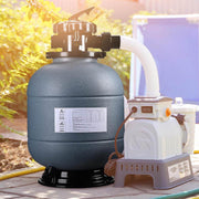 TheLAShop 16" In / Above Ground Pool Sand Filter with Valve Image