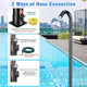 TheLAShop Solar Poolside Shower w/ Base & Sprinkler 2.3 Gallon Image